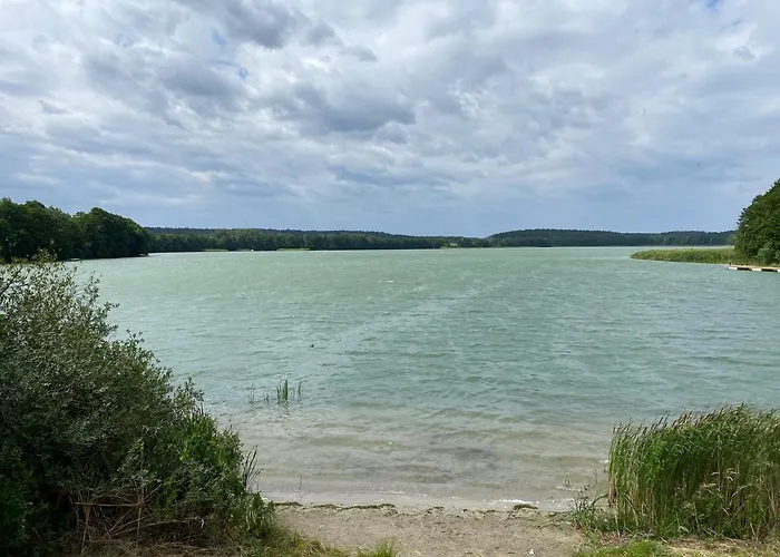 Likusy - Przy Plazy Nad Jeziorem Ukiel Z Bezplatnym Prywatnym Parkingiem I Klimatyzacja